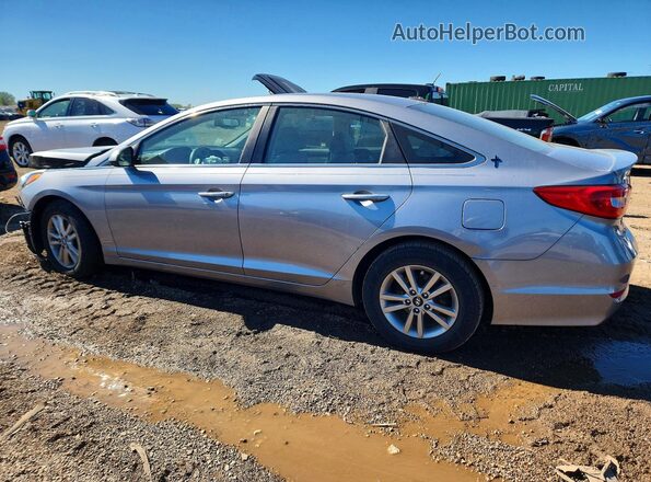 5NPE24AF5GH405827 2016 HYUNDAI SONATA Silver Հետևի ձախ