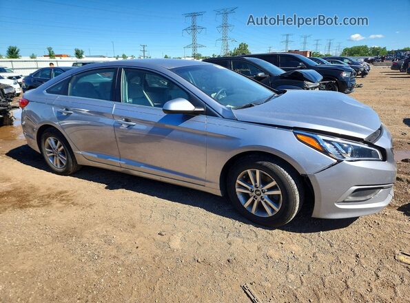 5NPE24AF5GH405827 2016 HYUNDAI SONATA Silver Առջևի աջ