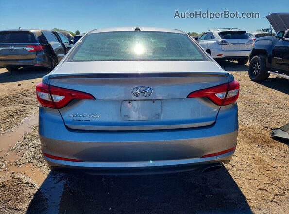 5NPE24AF5GH405827 2016 HYUNDAI SONATA Silver Հետևի տեսք