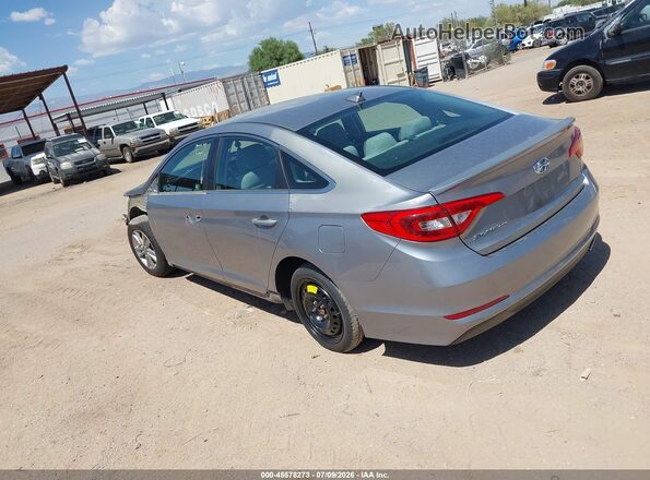 5NPE24AF5HH438781 2017 HYUNDAI SONATA Серебряный Задняя левая четверть
