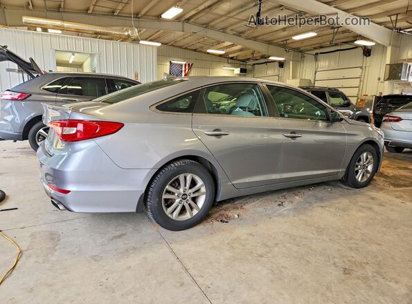 5NPE24AF5HH450364 2017 HYUNDAI SONATA Silver Rear right