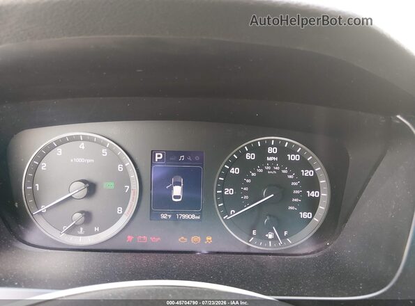 5NPE24AF5HH492145 2017 HYUNDAI SONATA Cream Հետևի նստատեղերի տեսք