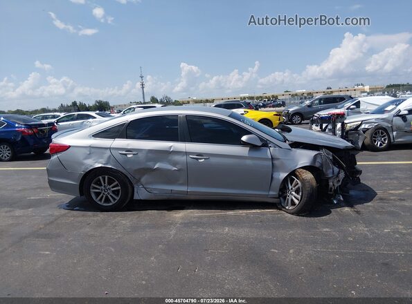 5NPE24AF5HH492145 2017 HYUNDAI SONATA Cream Սալոնի 360 աստիճան տեսք