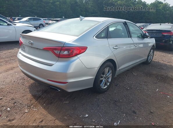 5NPE24AF5HH492288 2017 HYUNDAI SONATA Silver Задня права чверть