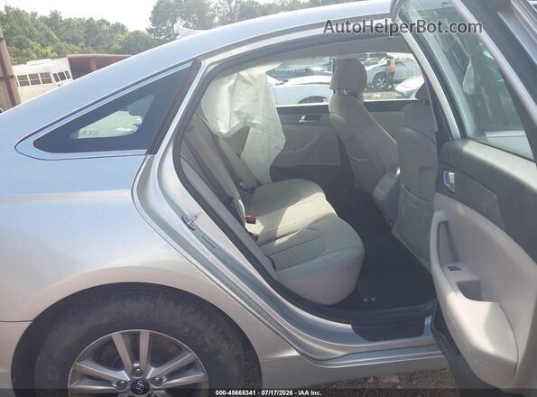 5NPE24AF5HH492288 2017 HYUNDAI SONATA Silver Вид наклейки з VIN-кодом