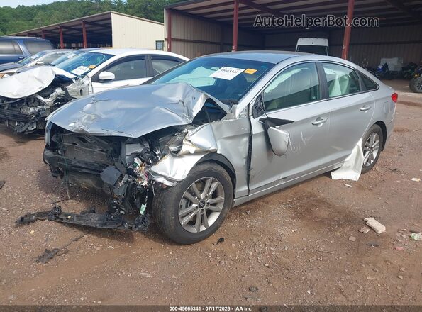 5NPE24AF5HH492288 2017 HYUNDAI SONATA Silver Передня ліва чверть