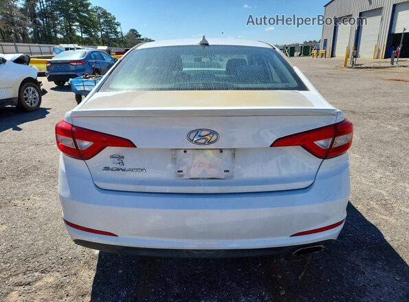 5NPE24AF5HH494350 2017 HYUNDAI SONATA White Rear view