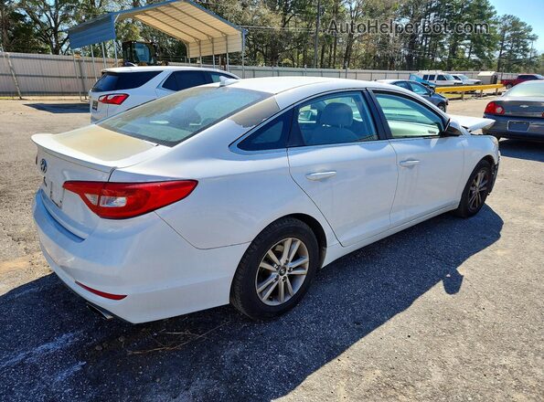5NPE24AF5HH494350 2017 HYUNDAI SONATA White Rear right