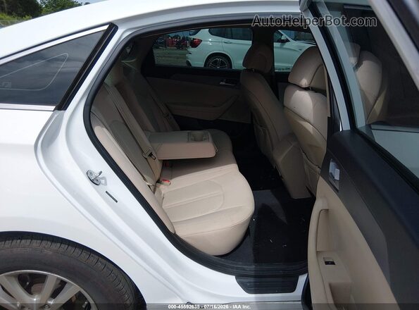 5NPE24AF5HH495689 2017 HYUNDAI SONATA Белый Вид наклейки с VIN-кодом
