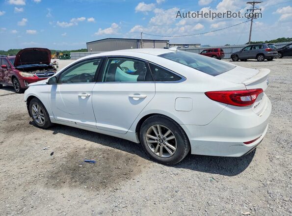 5NPE24AF5HH516573 2017 HYUNDAI SONATA White Հետևի ձախ
