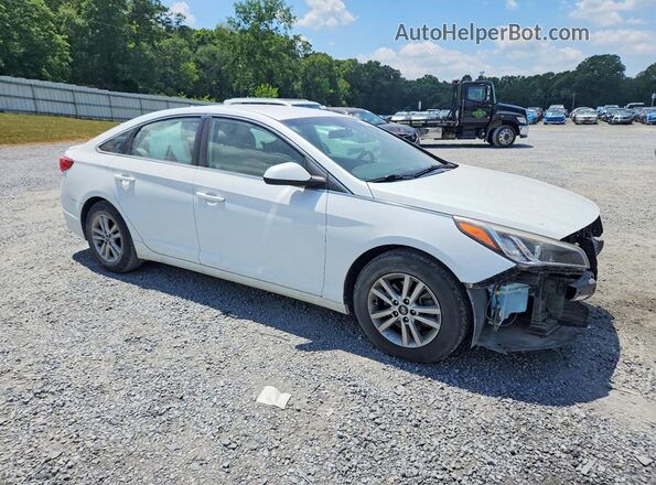 5NPE24AF5HH516573 2017 HYUNDAI SONATA White Առջևի աջ