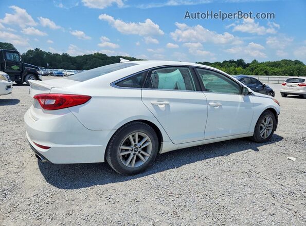 5NPE24AF5HH516573 2017 HYUNDAI SONATA White Հետևի աջ
