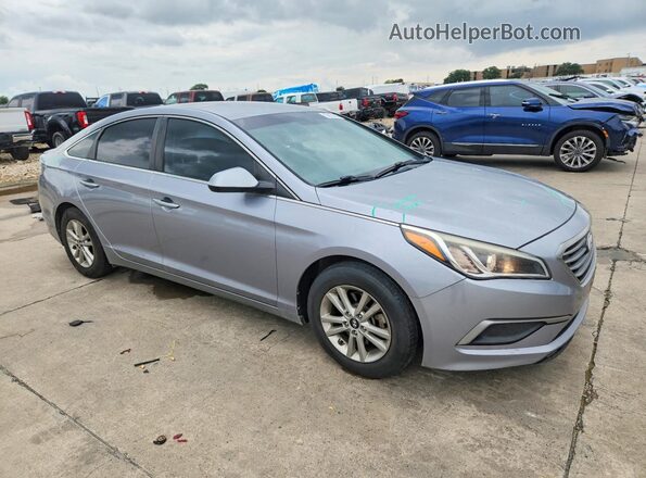 5NPE24AF5HH545605 2017 HYUNDAI SONATA Silver წინა მარჯვენა