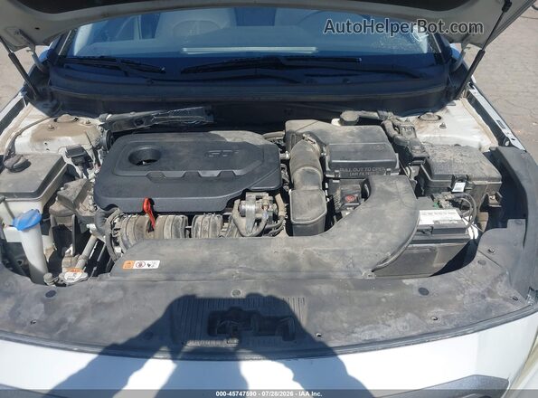 5NPE24AF5HH556877 2017 HYUNDAI SONATA Серебряный Вид сзади