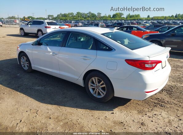 5NPE24AF5HH571766 2017 HYUNDAI SONATA White უკანა მარცხენა