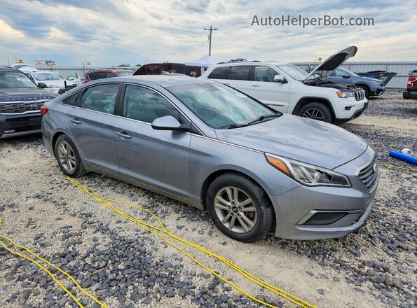 5NPE24AF5HH581634 2017 HYUNDAI SONATA Silver Przód prawy