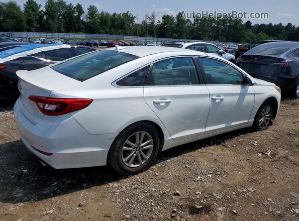 5NPE24AF5HH581648 2017 HYUNDAI SONATA White Tył prawy