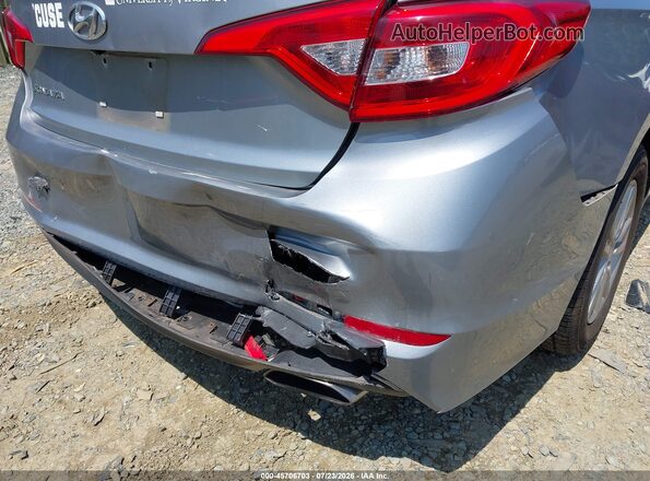 5NPE24AF5HH583335 2017 HYUNDAI SONATA Silver Vista frontal