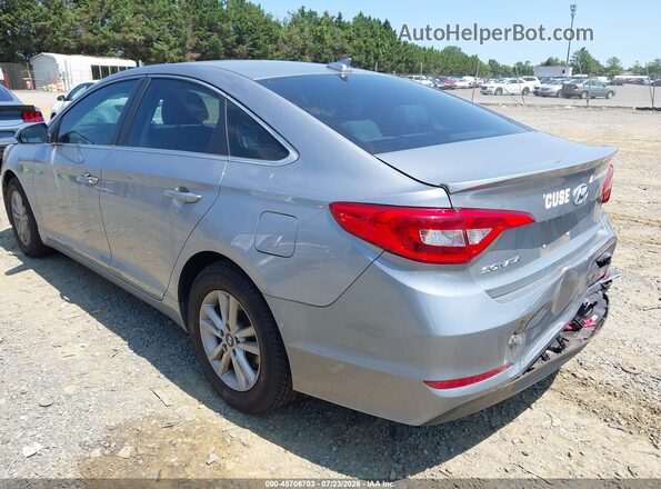 5NPE24AF5HH583335 2017 HYUNDAI SONATA Silver Trasero izquierdo