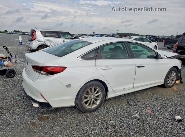 5NPE24AF5JH603198 2018 HYUNDAI SONATA White Tył prawy