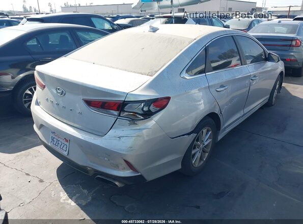 5NPE24AF5JH680945 2018 HYUNDAI SONATA Серебряный Задняя правая четверть
