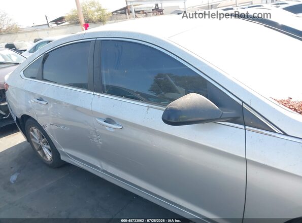 5NPE24AF5JH680945 2018 HYUNDAI SONATA Серебряный Панорамный вид салона 360°