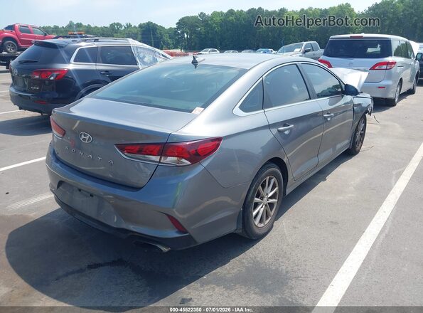 5NPE24AF5JH688530 2018 HYUNDAI SONATA Серый Задняя правая четверть