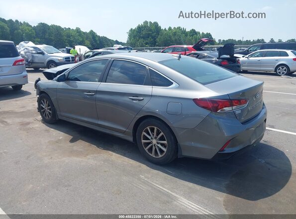 5NPE24AF5JH688530 2018 HYUNDAI SONATA Серый Задняя левая четверть