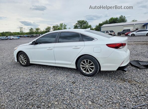 5NPE24AF5KH754852 2019 HYUNDAI SONATA White უკანა მარცხენა