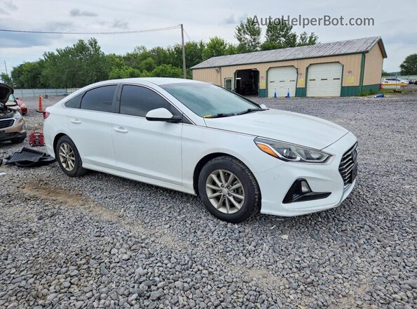 5NPE24AF5KH754852 2019 HYUNDAI SONATA White წინა მარჯვენა