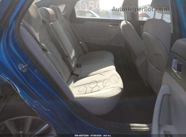 5NPE24AF5KH774342 2019 HYUNDAI SONATA Синий Вид наклейки с VIN-кодом
