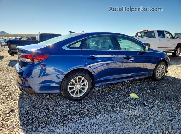 5NPE24AF5KH776026 2019 HYUNDAI SONATA Blue უკანა მარჯვენა