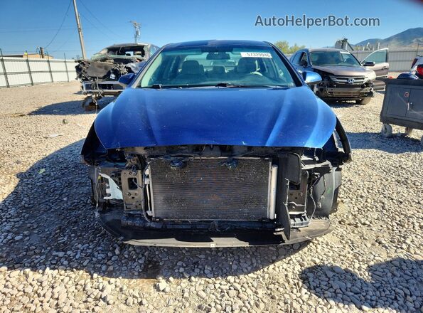 5NPE24AF5KH776026 2019 HYUNDAI SONATA Blue წინა ხედი
