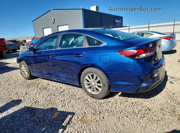 5NPE24AF5KH776026 2019 HYUNDAI SONATA Blue უკანა მარცხენა