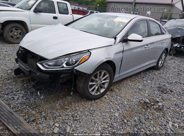 5NPE24AF5KH776561 2019 HYUNDAI SONATA Silver Передня ліва чверть