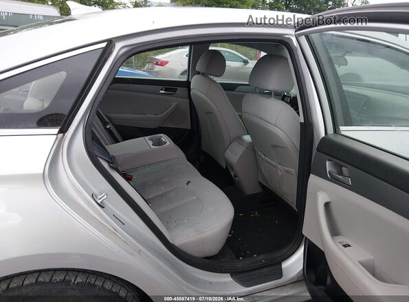 5NPE24AF5KH776561 2019 HYUNDAI SONATA Silver Вид наклейки з VIN-кодом