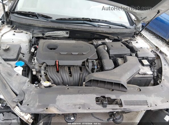 5NPE24AF5KH776561 2019 HYUNDAI SONATA Silver Вид ззаду