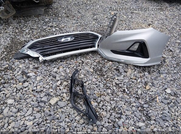 5NPE24AF5KH776561 2019 HYUNDAI SONATA Silver Вид щитка приладів