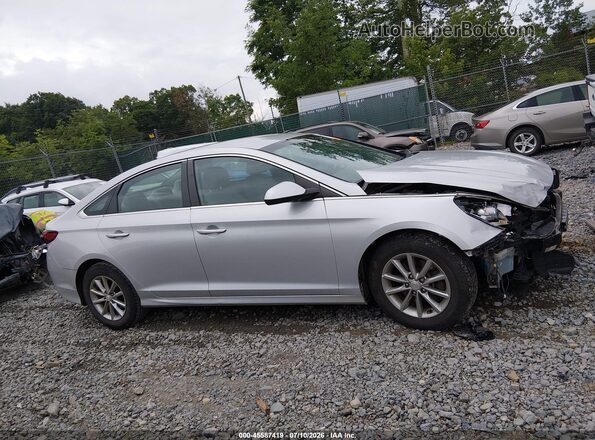 5NPE24AF5KH776561 2019 HYUNDAI SONATA Silver Панорамний вид салону 360°