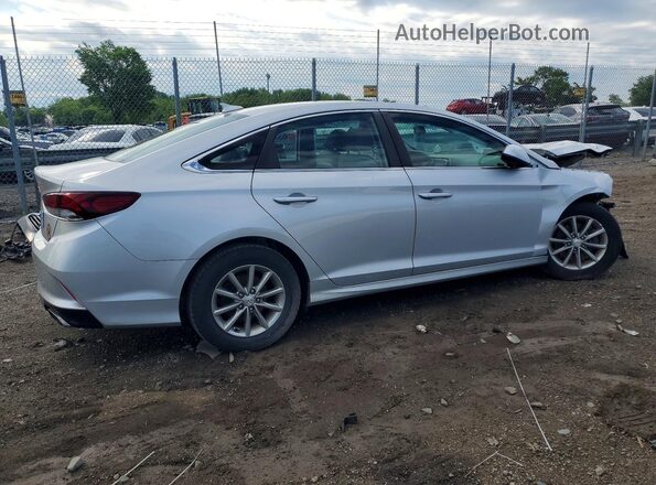 5NPE24AF5KH788709 2019 HYUNDAI SONATA Серебряный Задняя правая четверть