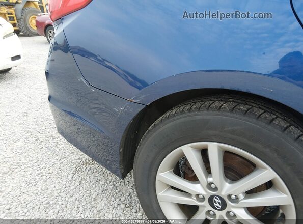 5NPE24AF6GH272009 2016 HYUNDAI SONATA Синий Вид спереди