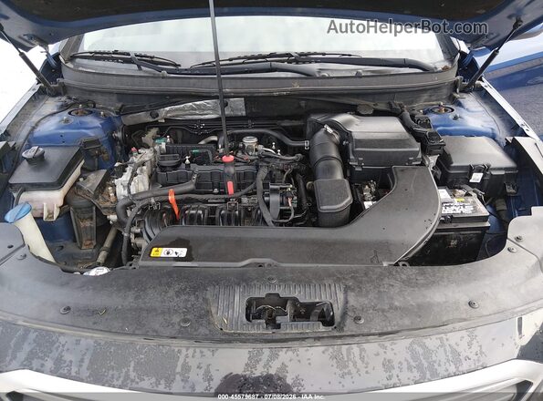 5NPE24AF6GH272009 2016 HYUNDAI SONATA Синий Вид сзади
