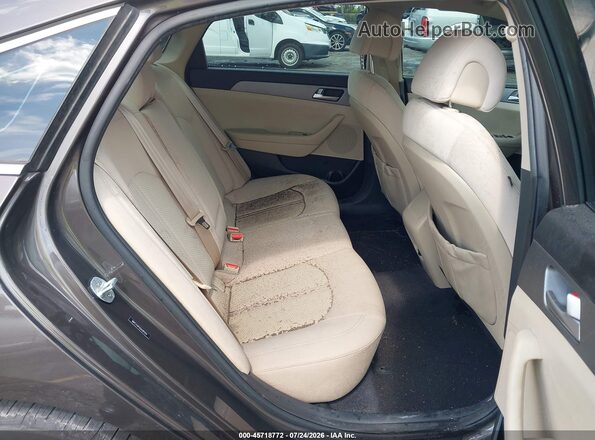 5NPE24AF6GH281924 2016 HYUNDAI SONATA Gray Widok naklejki z numerem VIN