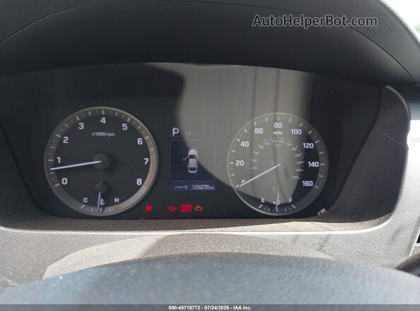 5NPE24AF6GH281924 2016 HYUNDAI SONATA Gray Widok tylnych siedzeń