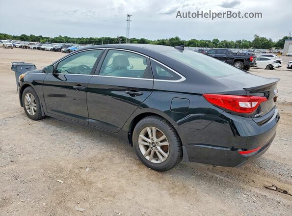 5NPE24AF6GH379769 2016 HYUNDAI SONATA Black Հետևի ձախ