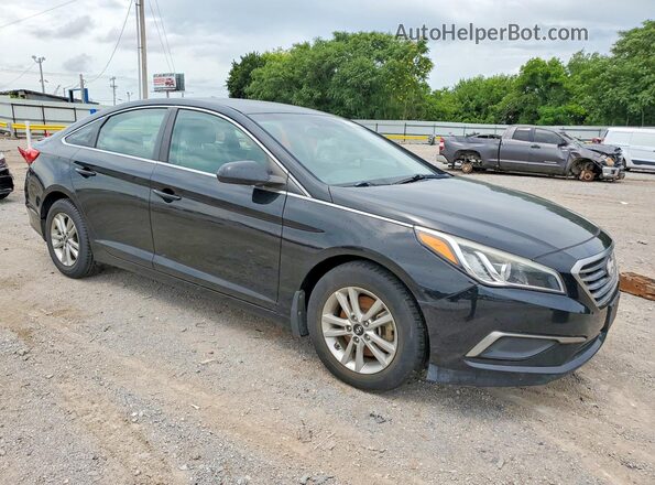 5NPE24AF6GH379769 2016 HYUNDAI SONATA Black Առջևի աջ