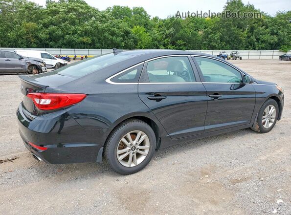 5NPE24AF6GH379769 2016 HYUNDAI SONATA Black Հետևի աջ