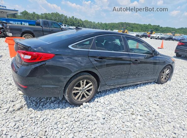 5NPE24AF6GH390562 2016 HYUNDAI SONATA Черный Задняя правая четверть