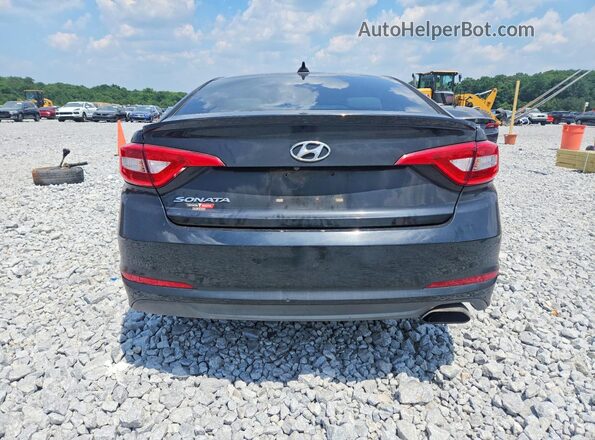 5NPE24AF6GH390562 2016 HYUNDAI SONATA Черный Вид сзади