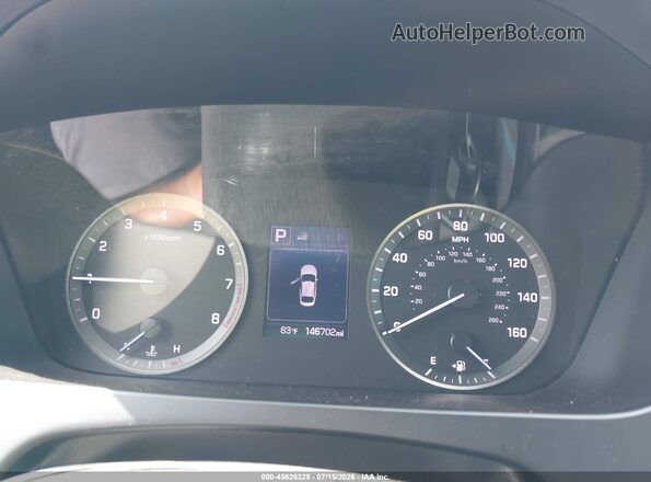 5NPE24AF6GH403200 2016 HYUNDAI SONATA Silver Vista de los asientos traseros
